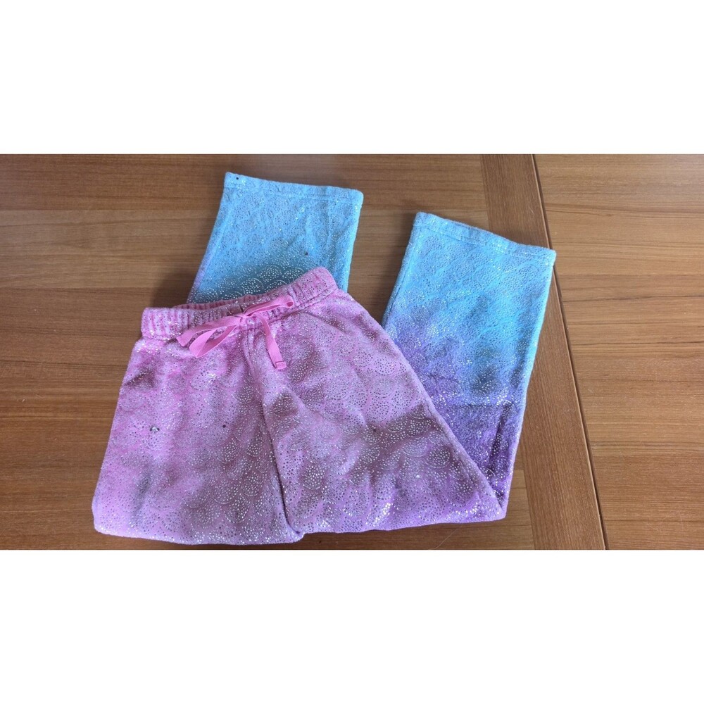 Justice Girl's Mermaid Sweatpants Size 8 READ Description